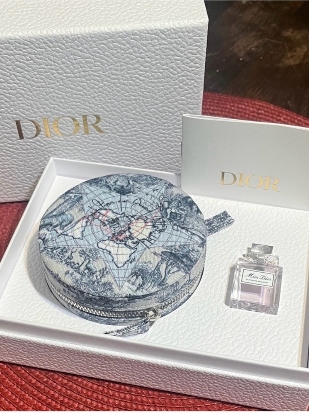 Dior jewelry pouch